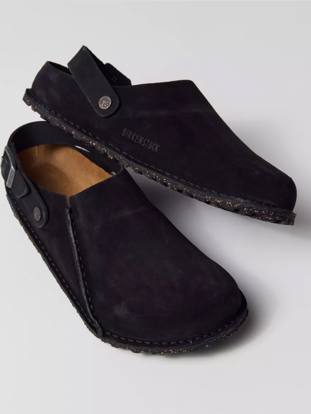 Birkenstock Black Lutry Premium Suede
Suede Leather men41 US 8-8.5 women 10-10.5